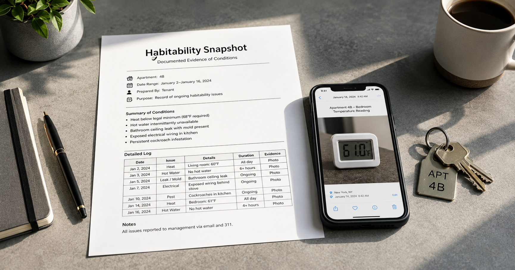 Is My Apartment Legally "Unsafe" or Just Run-Down? A Habitability Self-Audit
